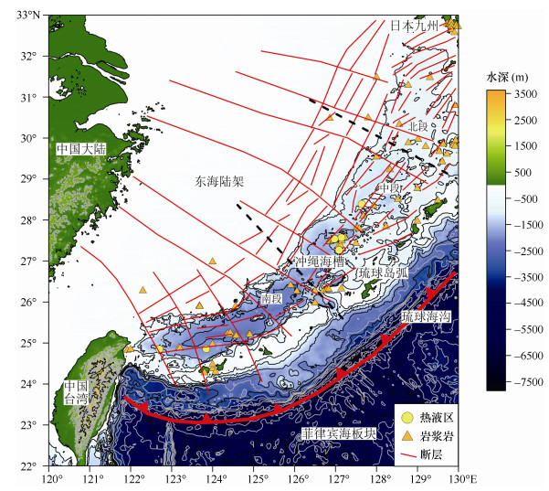 西太平洋典型弧后盆地的地质构造、岩浆作用与热液活动